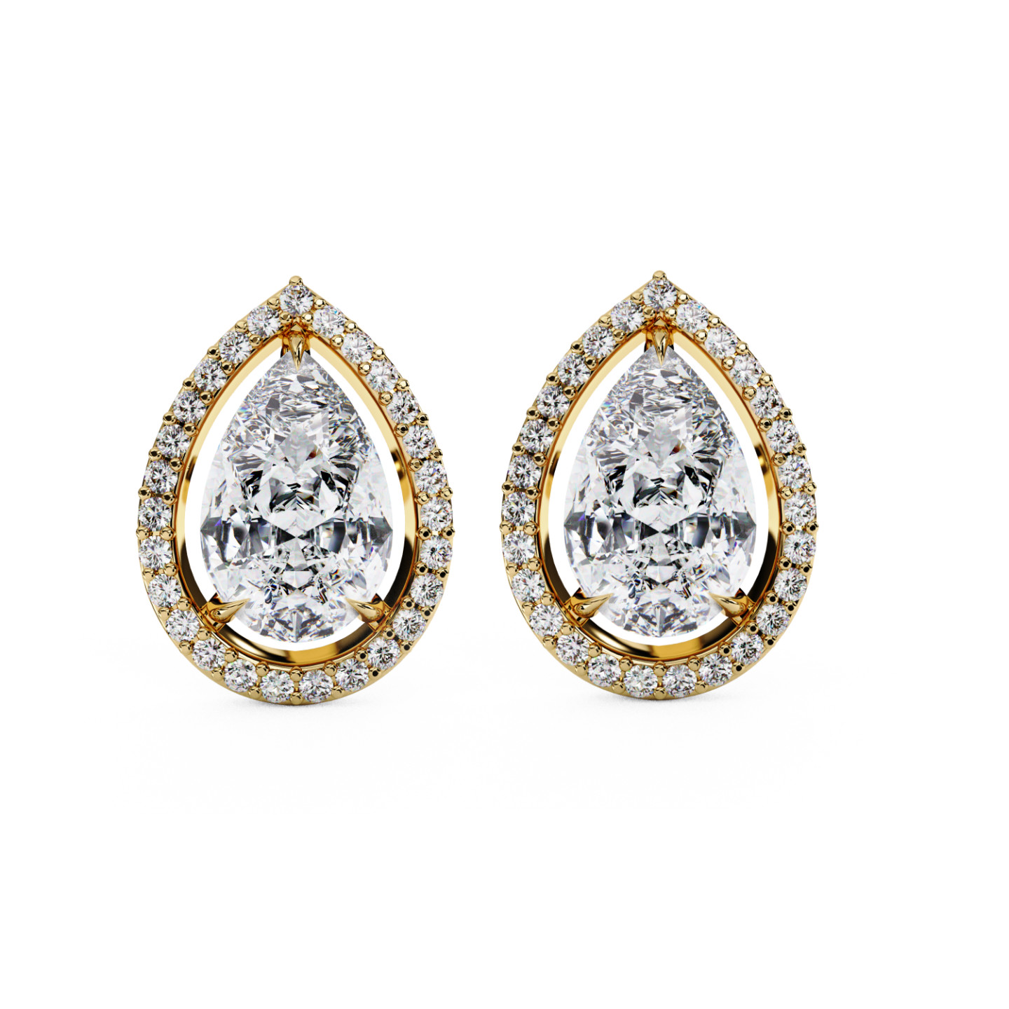 Puces d'oreilles halo libre