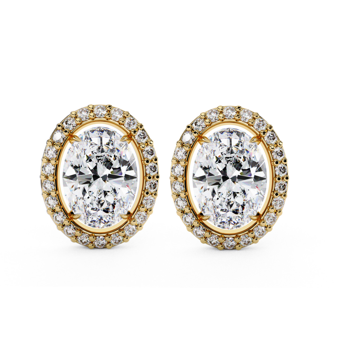 Puces d'oreilles halo libre