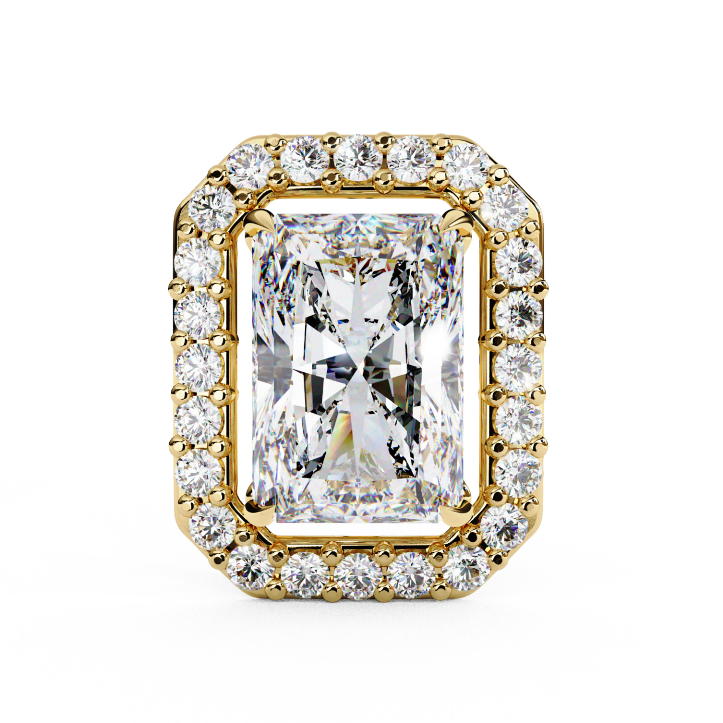 Puces d'oreilles halo libre