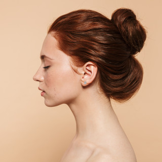 Puces d'oreilles halo libre