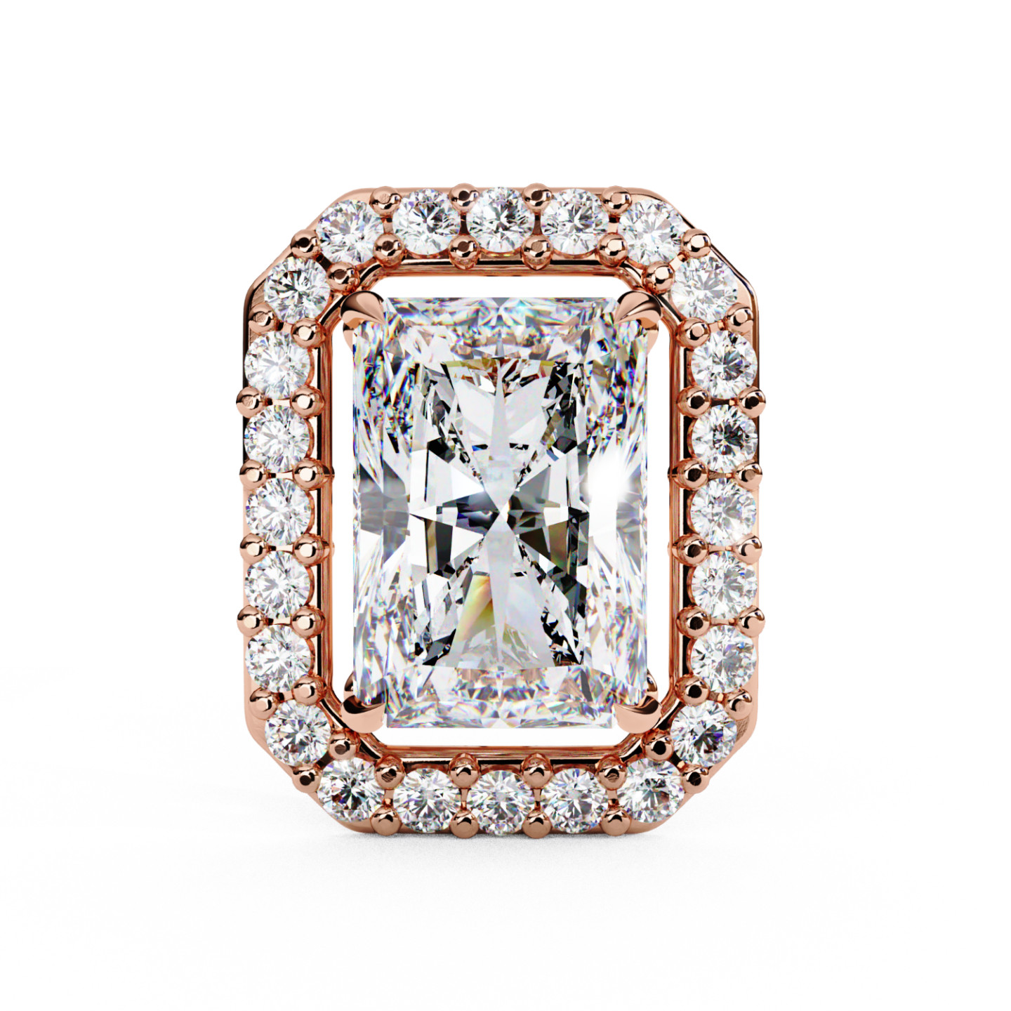 Puces d'oreilles halo libre