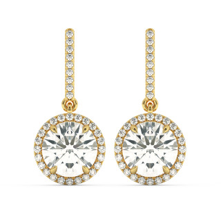 Boucle d'oreille halo