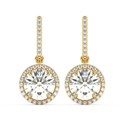 Boucle d'oreille halo