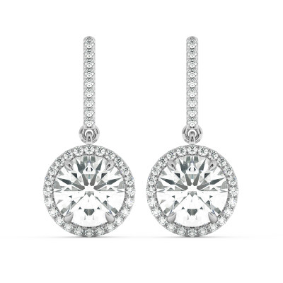 Boucle d'oreille halo