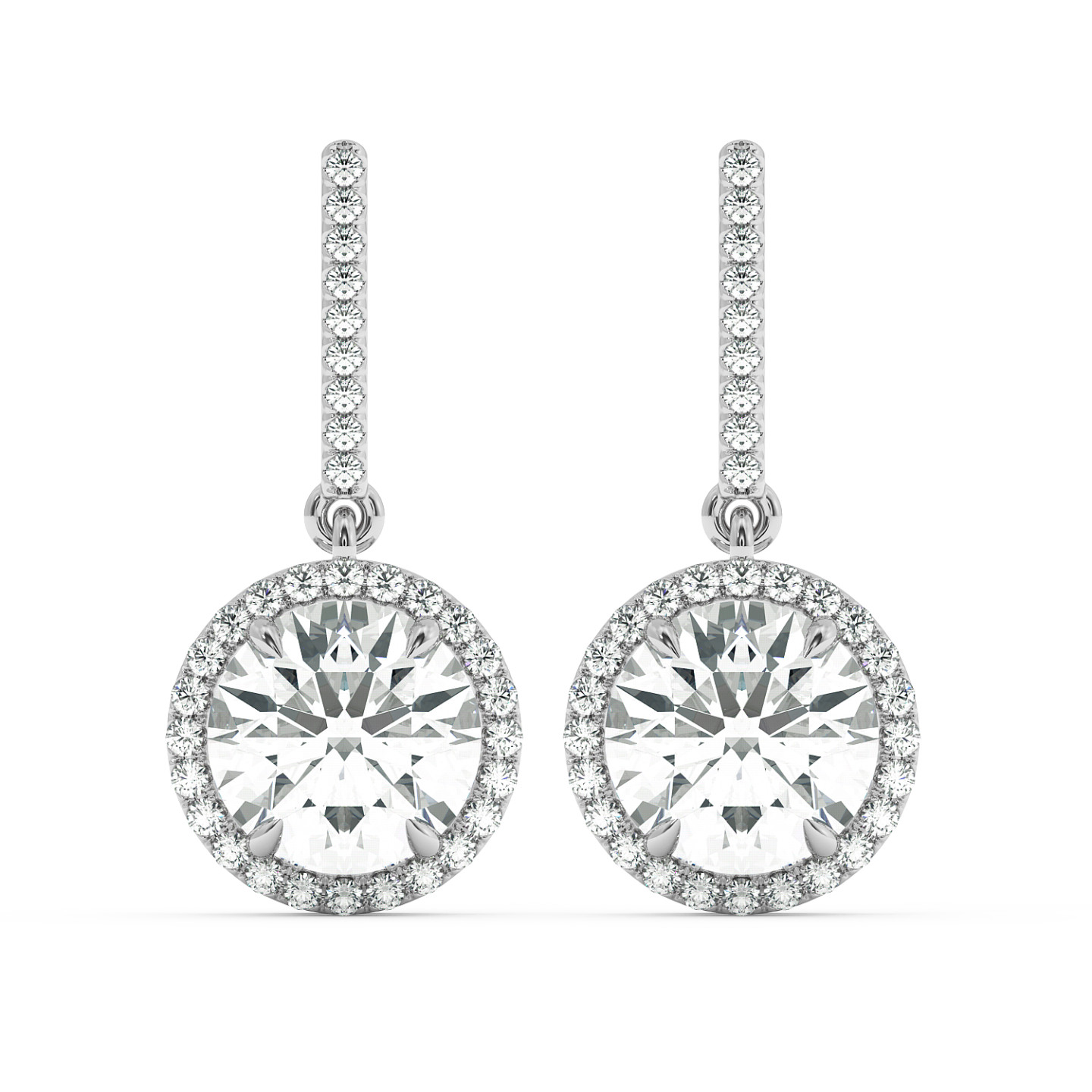 Boucle d'oreille halo