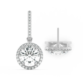 Boucle d'oreille halo