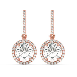 Boucle d'oreille halo