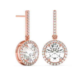 Boucle d'oreille halo