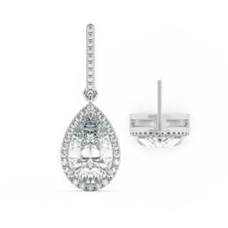 Boucle d'oreille halo