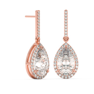 Boucle d'oreille halo