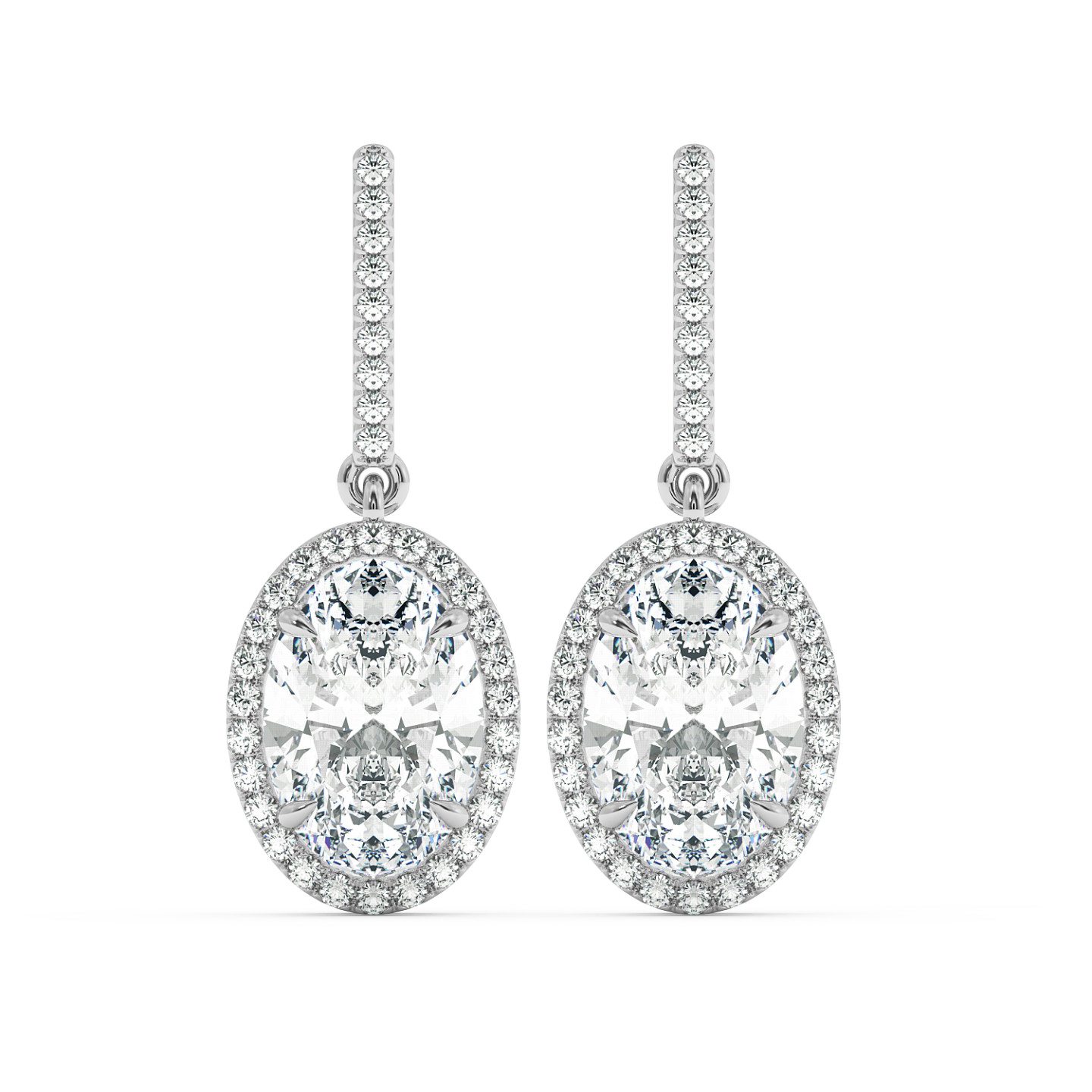 Boucle d'oreille halo