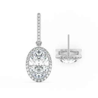 Boucle d'oreille halo