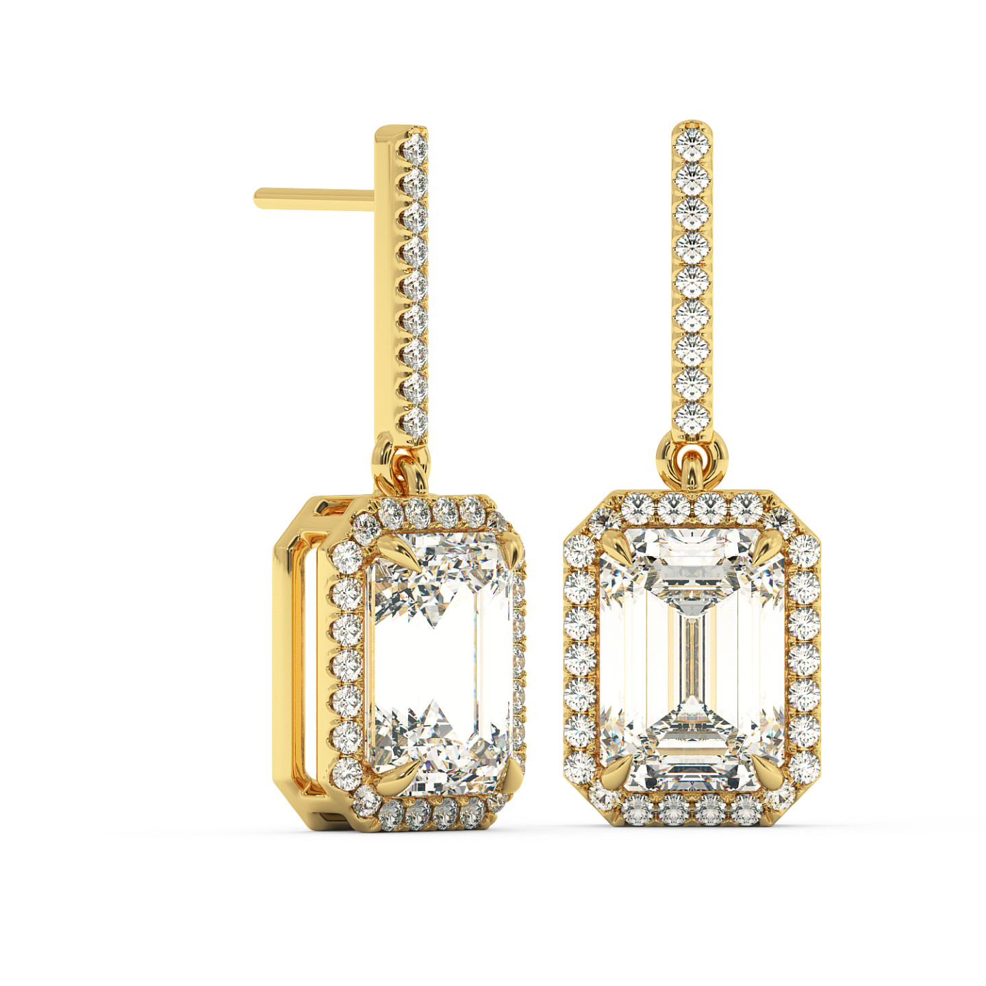 Boucle d'oreille halo