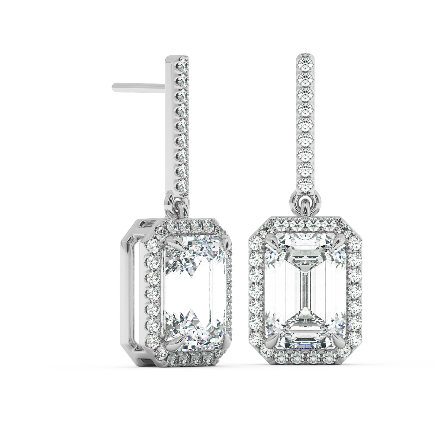 Boucle d'oreille halo