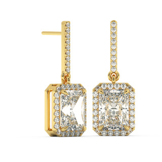 Boucle d'oreille halo