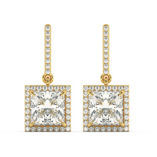 Boucle d'oreille halo