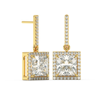 Boucle d'oreille halo