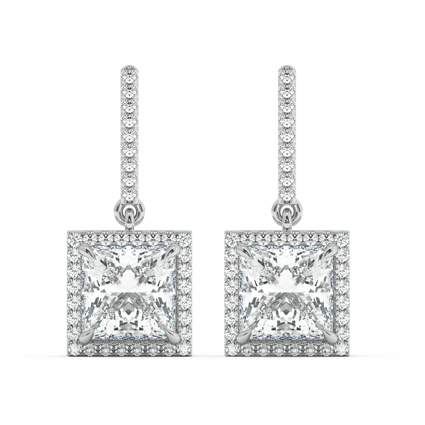 Boucle d'oreille halo