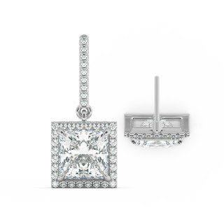 Boucle d'oreille halo