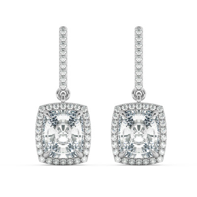 Boucle d'oreille halo